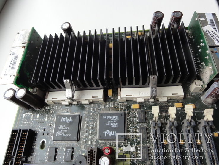 Материнская плата Dual-Pentium-PRO-socket-8- SL22V 200Mhz CPU, фото №13