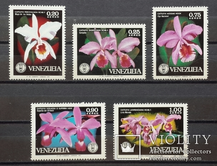 Венесуэла. Орхидеи. 1971 год., фото №2
