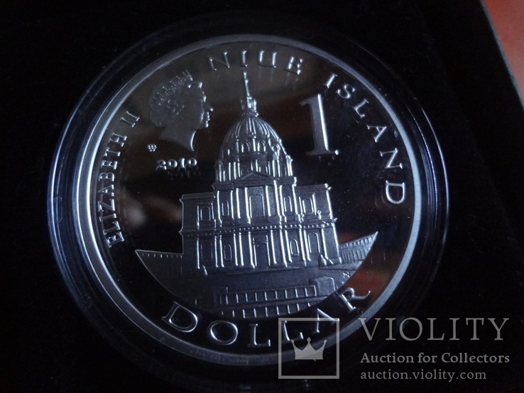 1  доллар 2010  Ниуэ Наполеон  серебро ~, фото №5