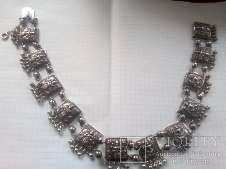 Ожерелье серебро, фото №6