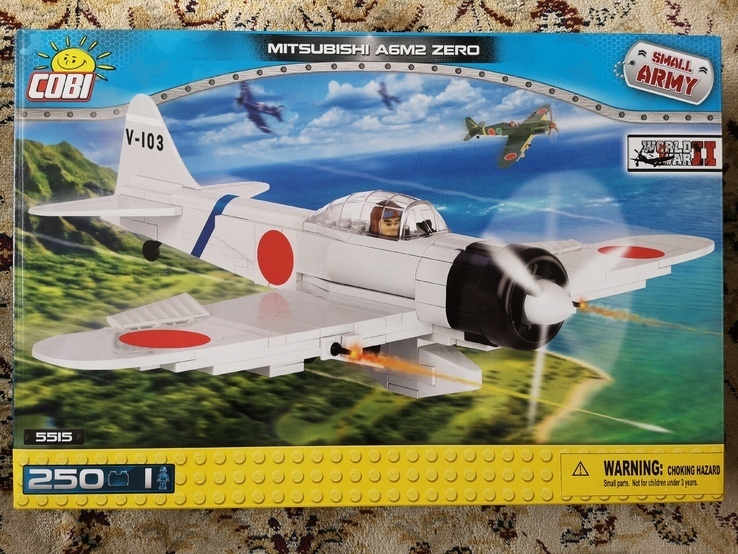 Конструктор Cobi самолет Mitsubishi (Made in Poland) аналог LEGO, фото №2