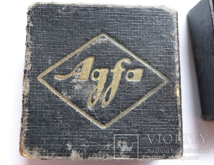 Немецкий светофильтр Agfa  в коробочке. Латунный корпус., фото №5