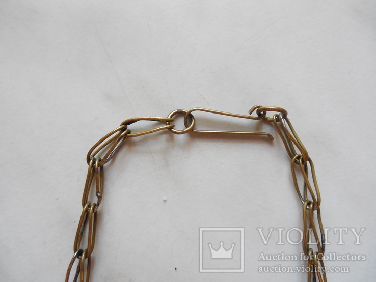 Винтажное металлическое ожерелье. 70-е годы., фото №4