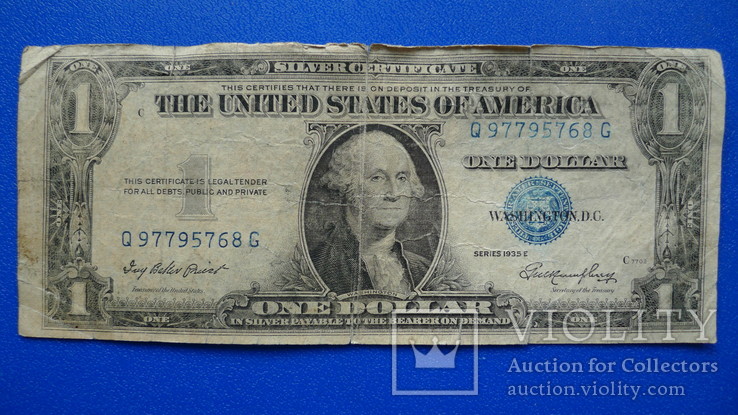 1 доллар 1935 Е
