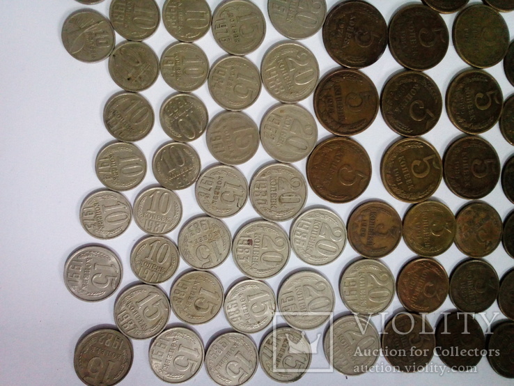Монеты СССР после реформы 193шт, фото №6