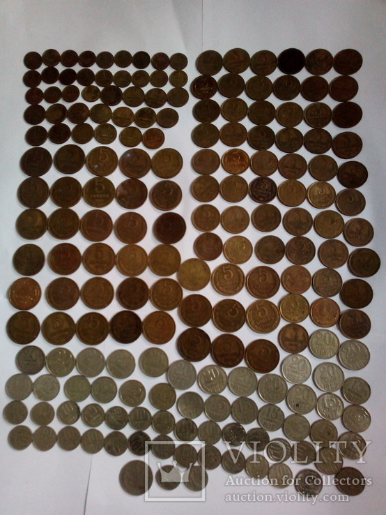 Монеты СССР после реформы 193шт, фото №2
