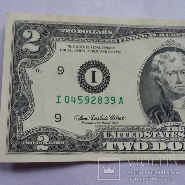 2 доллара 2003 год, фото №5