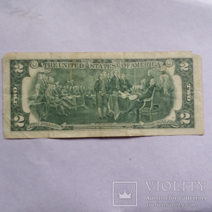 2 доллара 1976 год a23, фото №3