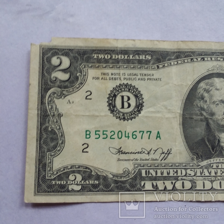 2 доллара 1976 год a23, фото №5
