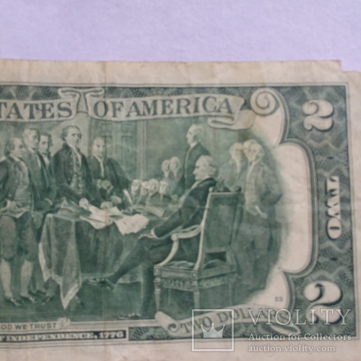 2 доллара 1976 год a23, фото №6