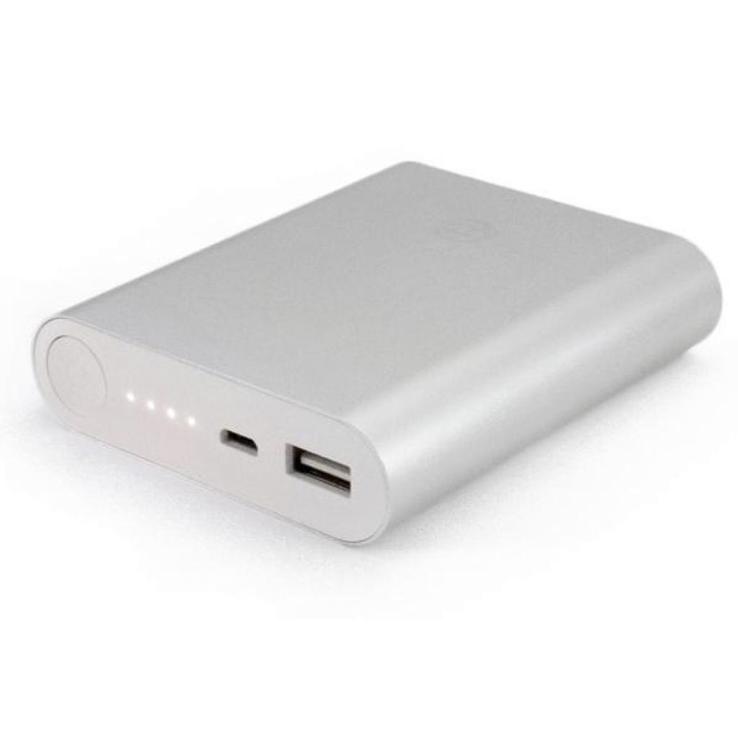 Батарея универсальная EXTRADIGITAL ED-86 Silver 10400 mAh 1*USB 5V/1.0A (PBU3424), фото №5