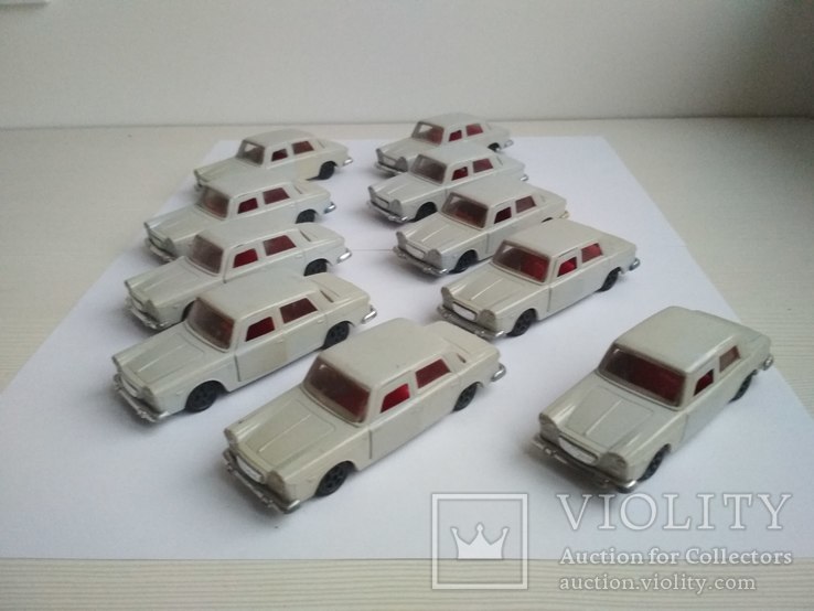 10 моделей автомобиля Lancia Flavia Ланчия Флавиа, СССР 1:43, фото №5
