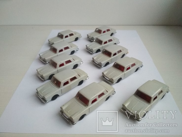 10 моделей автомобиля Lancia Flavia Ланчия Флавиа, СССР 1:43, фото №2