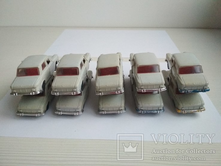 10 моделей автомобиля Lancia Flavia Ланчия Флавиа, СССР 1:43, фото №8