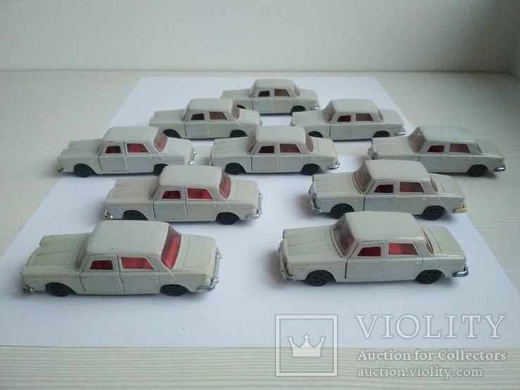 10 моделей автомобиля Lancia Flavia Ланчия Флавиа, СССР 1:43, фото №10