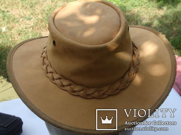  Австралийская шляпа из промасленной гнущейся замши Barmahhats, фото №3