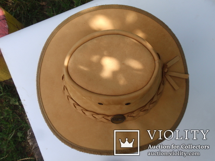  Австралийская шляпа из промасленной гнущейся замши Barmahhats, фото №5