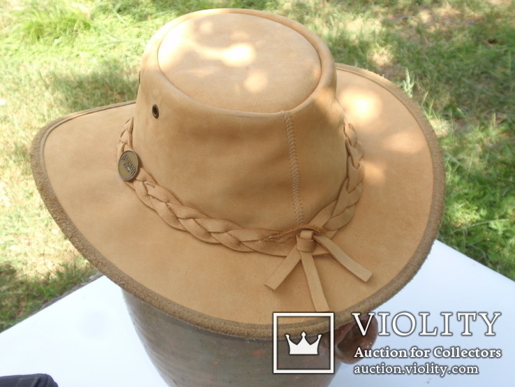  Австралийская шляпа из промасленной гнущейся замши Barmahhats, фото №6