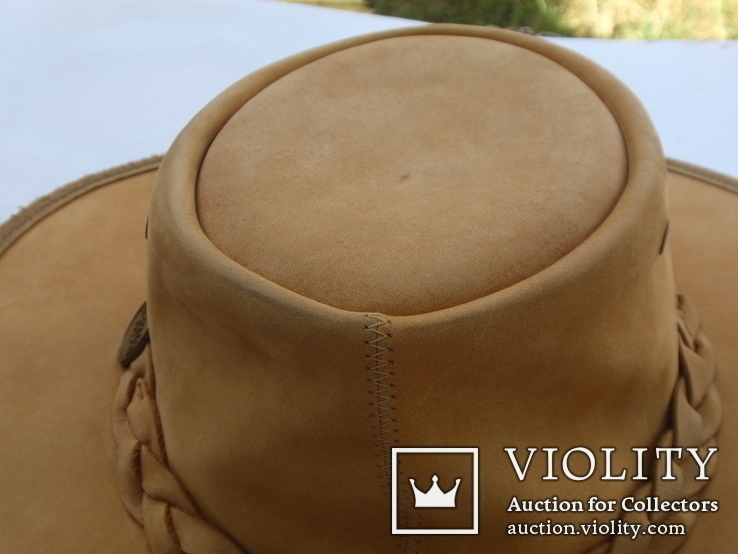  Австралийская шляпа из промасленной гнущейся замши Barmahhats, фото №12