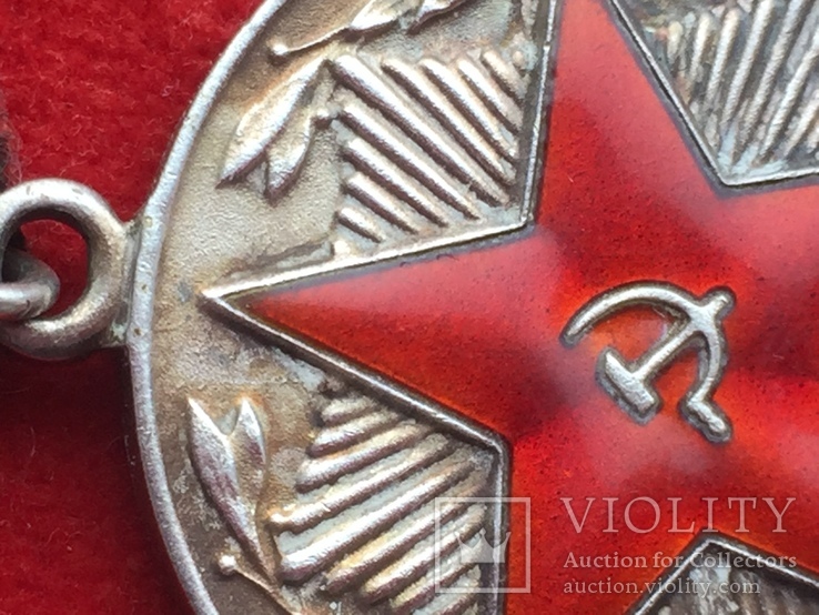 Медаль"За 20 лет безупречной службы " ВС СССР серебро, фото №9