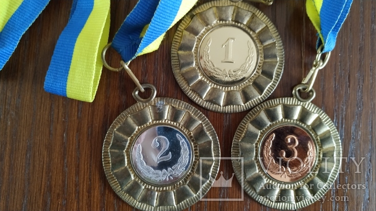Медали за 1,2,3 место детские, фото №2