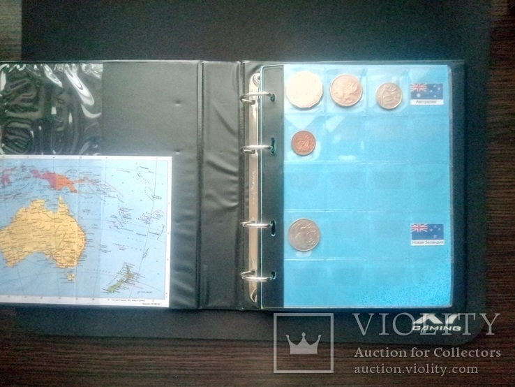 Альбом с монетами Австралия и Океания, фото №2
