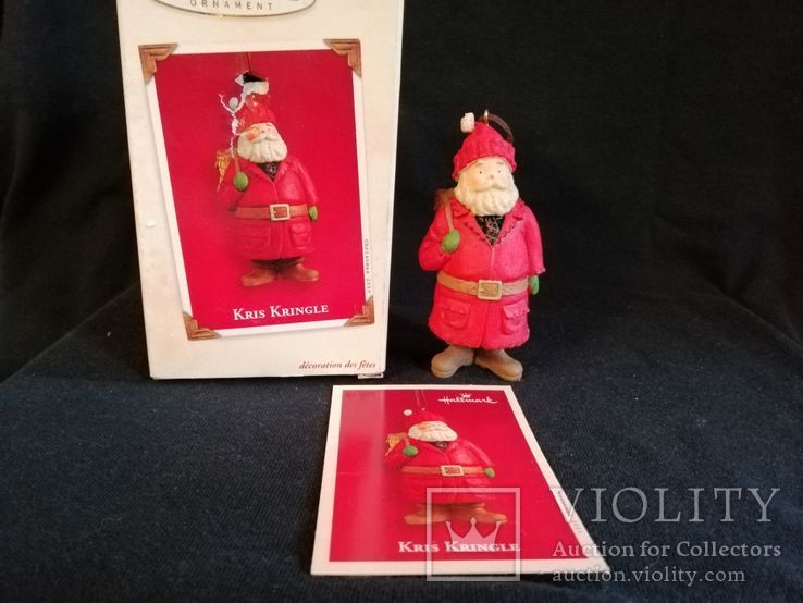 Hallmark Keepsake Ornament - Kris Kringle 2003 год - Santa Claus, фото №4