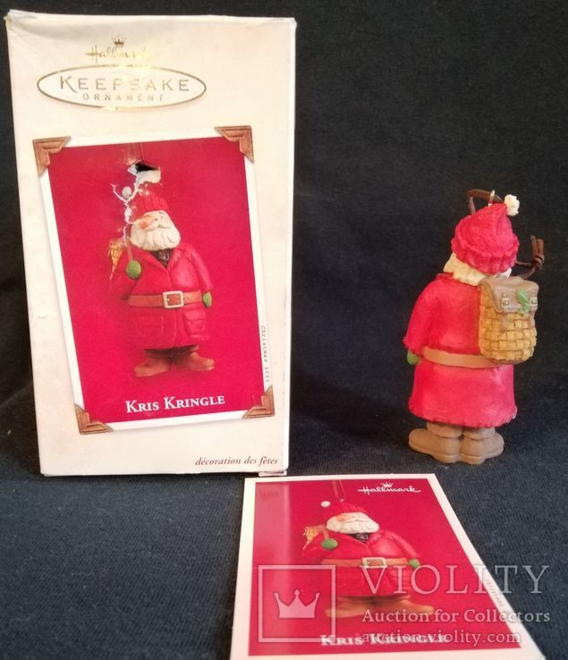 Hallmark Keepsake Ornament - Kris Kringle 2003 год - Santa Claus, фото №5