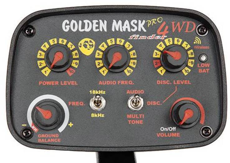 Металлоискатель Golden Mask 4 WD PRO WS 105, фото №3