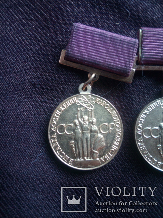 Две медали " За успехи в народном хозяйстве СССР", фото №3