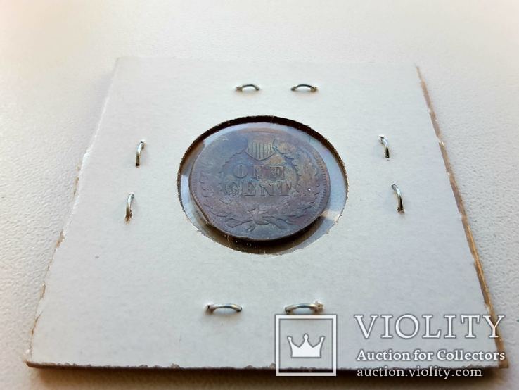 2 одноцентовых монеты 1903 и 1907 Indian Head, фото №8