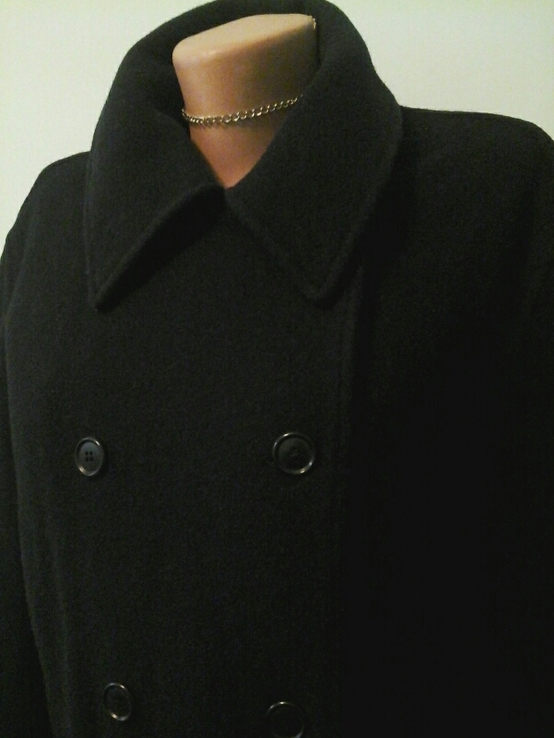 Брендовое шерстяное пальто Mariella Burani, p.M-L, синтепон, photo number 5