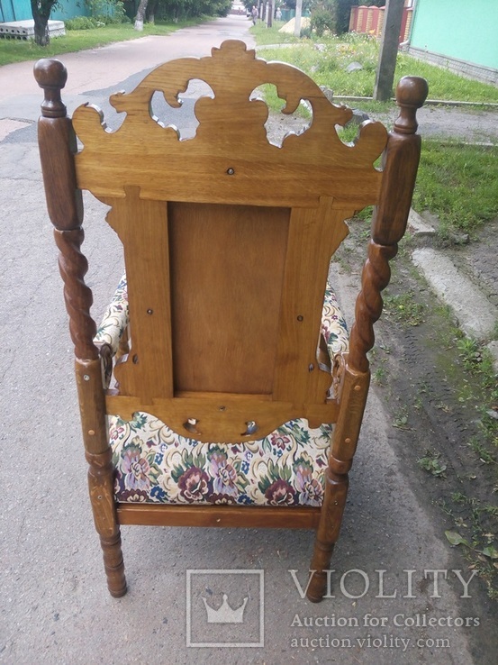 Дубовий стілець у стилі Генріха ІІІ, фото №7