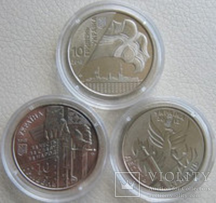 Капсулы для монет SCHULZ 30 мм, для монет 10 гривен, нейзильбер