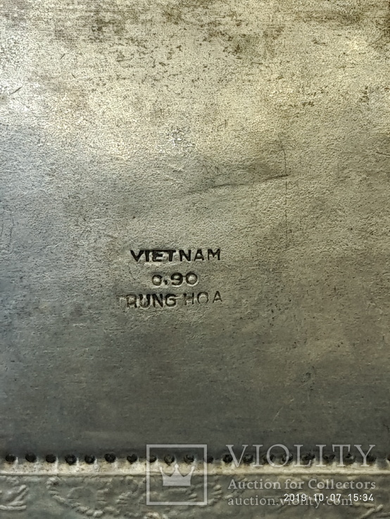 Письменный набор, серебро 800* Вьетнам, фото №8
