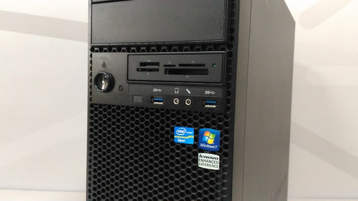 S30 Рабочая станция Lenovo ThinkStation E5-1620/32Gb/500Gb/SSD120/Nvidia Quadro 4000 2Gb, фото №5