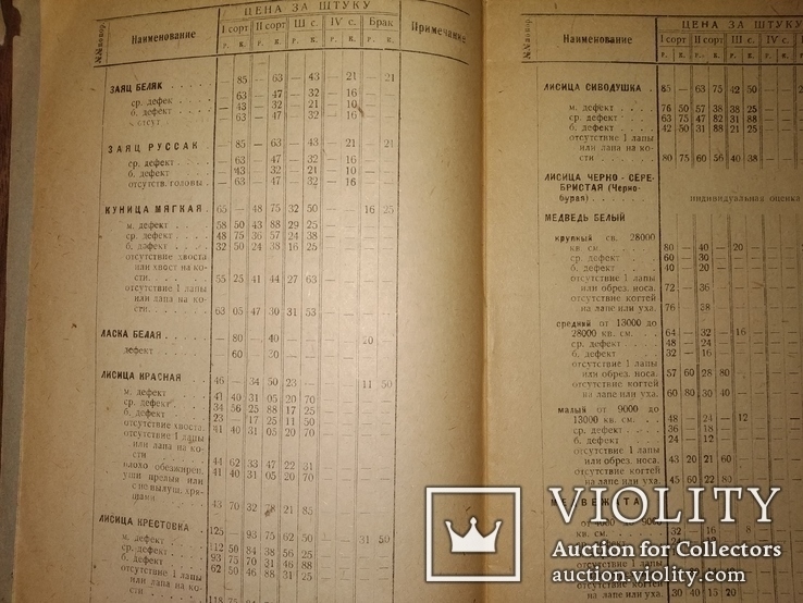 1933 каталог прейскурант Пушнина и Мехсырье ( кошки , собаки), фото №8
