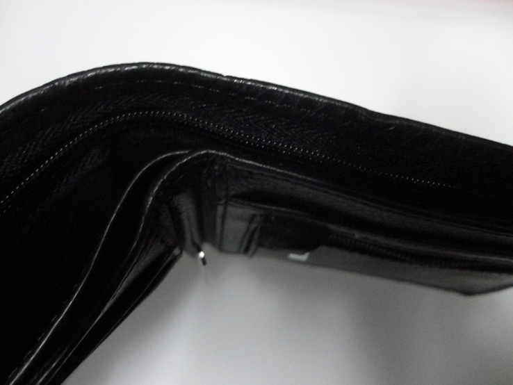 Мужской кожаный кошелек Dr.Bond с зажимом, на магните, фото №6