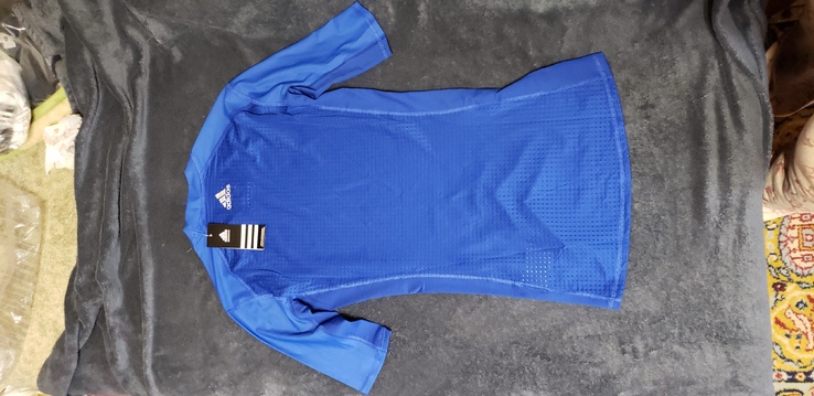 Термобелье adidas футболка M (синяя), фото №4