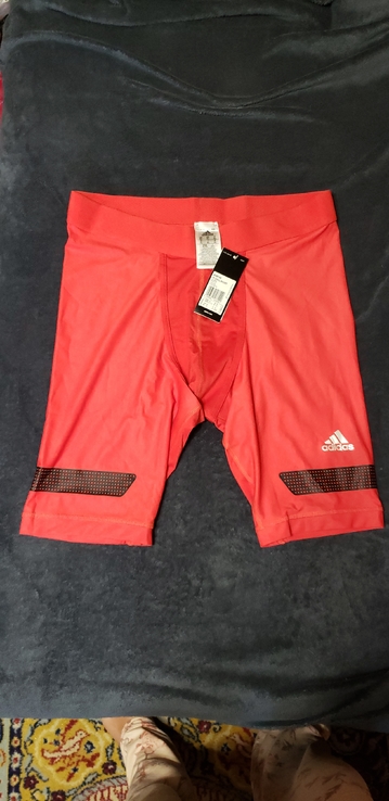 Bielizna termoaktywna adidas velosipedki XL (czerwony), numer zdjęcia 2