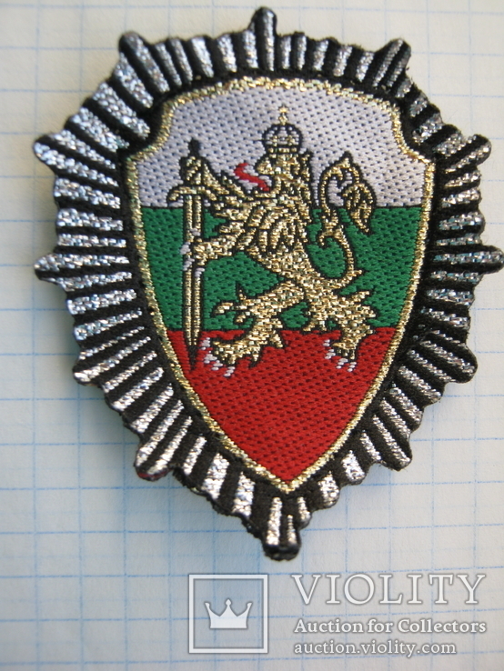 Bulgaria police badge = patch capbadge for baseball cap but not for peaked cap кокарда, photo number 2