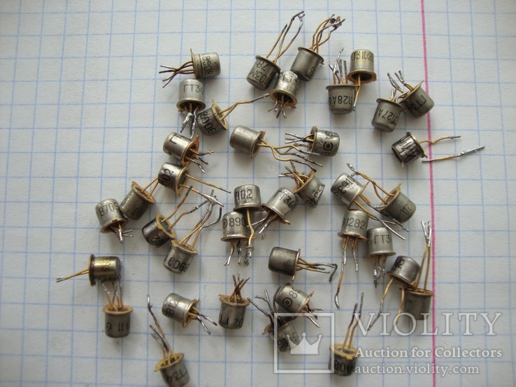 Позолота Транзисторы и др. + серебро, фото №5