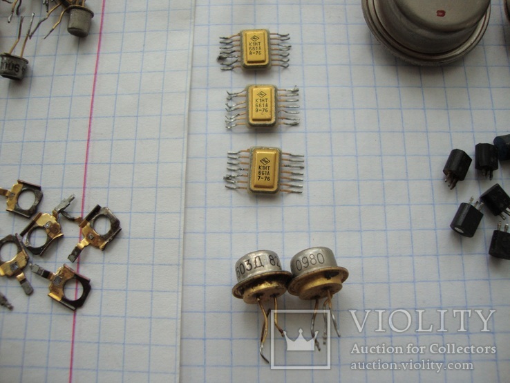 Позолота Транзисторы и др. + серебро, фото №6