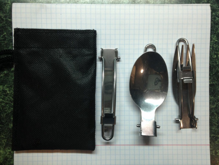 Походный набор ( нож , вилка , ложка ), photo number 4