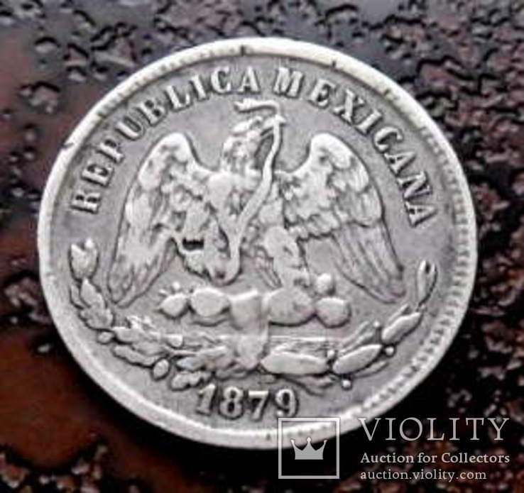 25 сентаво Мексика 1879, фото №7