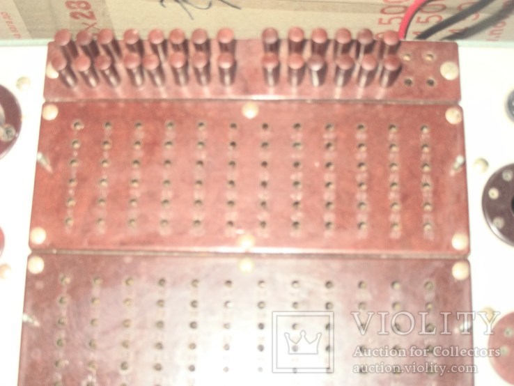 Прибор для измерения радиоламп Л3-3 с некоторыми перфокартами (читайте описание), фото №5