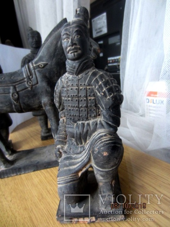 Солдатики 5 штук терракотовая армия династия цинь, фото №6