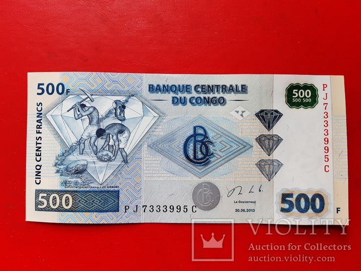 500 франков Конго