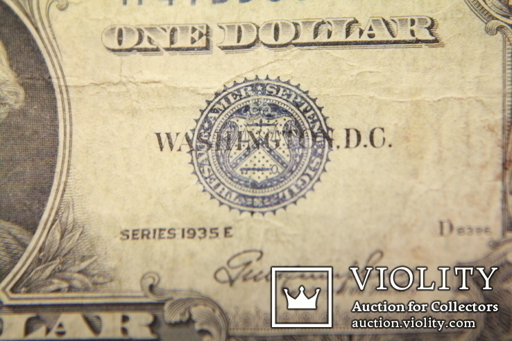 $1 доллар США 1935-E, фото №12