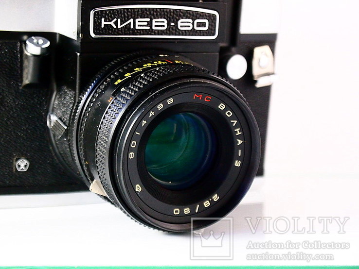 Фотоаппарат КИЕВ - 60 TTL + объектив МИР - 38 Б, фото №5